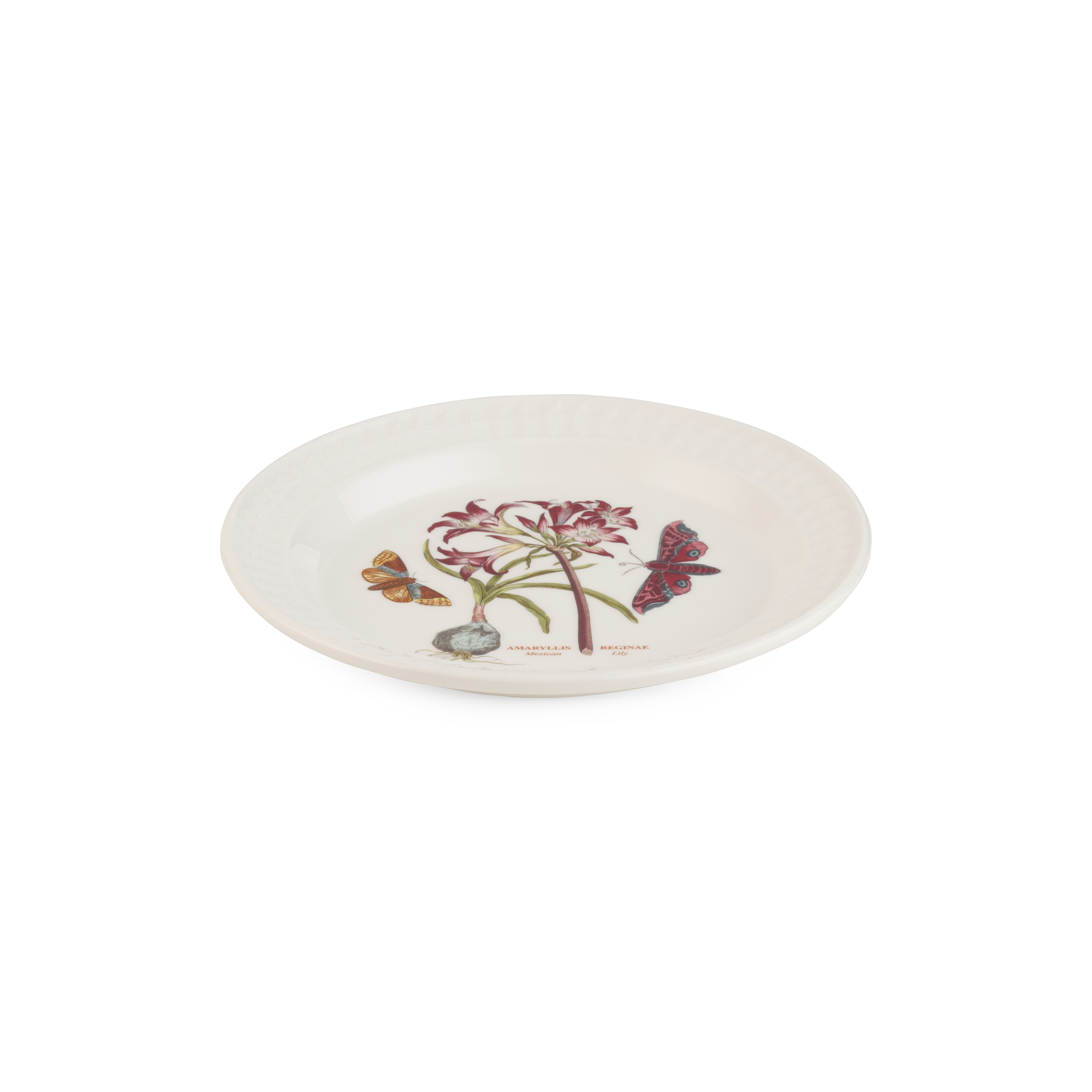 Botanic Garden Harmony Papilio Opal 10.5 Inch Dinner Plate (Mexican Lily) image number null